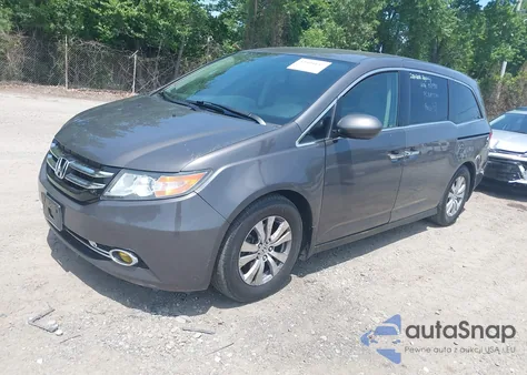 2016 Honda Odyssey Ex z USA, uszkodzony, nr VIN 5FNRL5H40GB081970